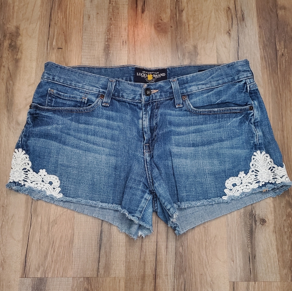 Lucky Brand Riley Denim Shorts